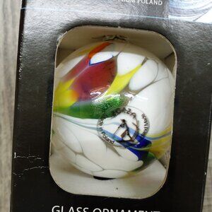 Blown Glass Ornament Hand Made in Poland